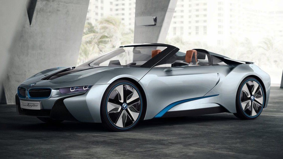 koncept bmw i8 spyder