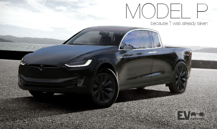 Tesla Pickup truck - ModelP