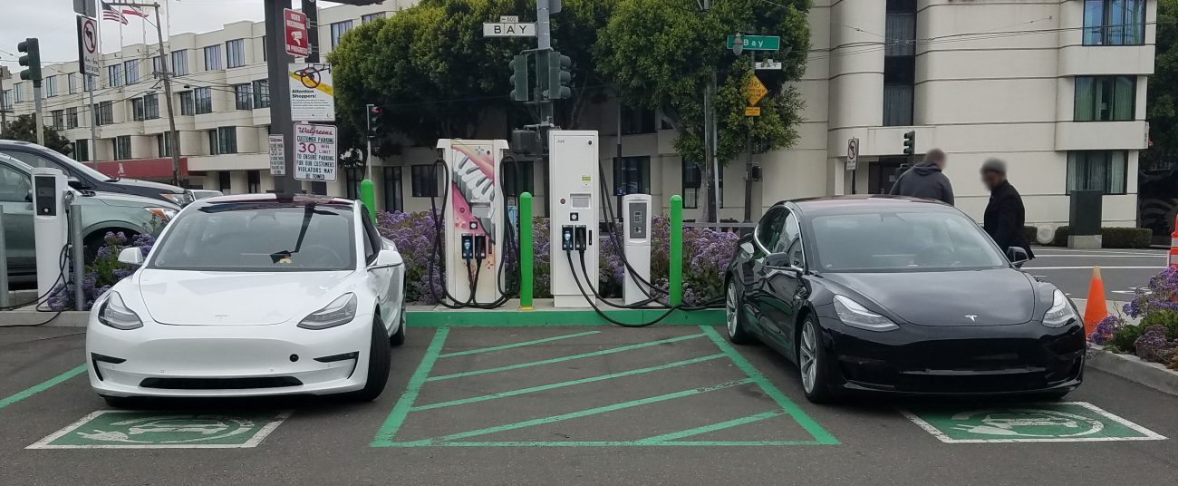 tesla model 3 chademo