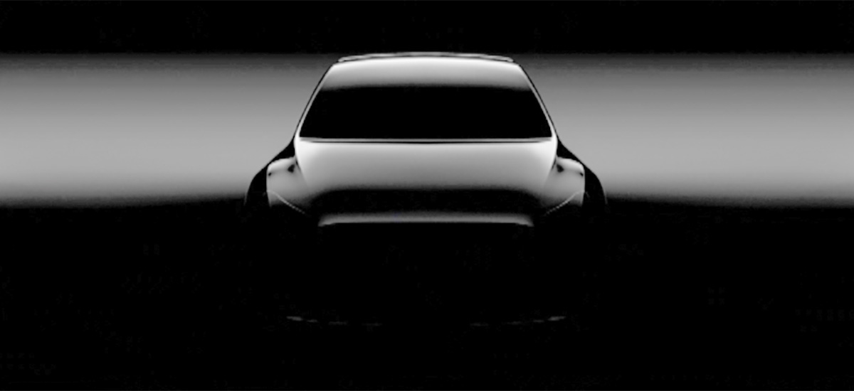 tesla model y teaser