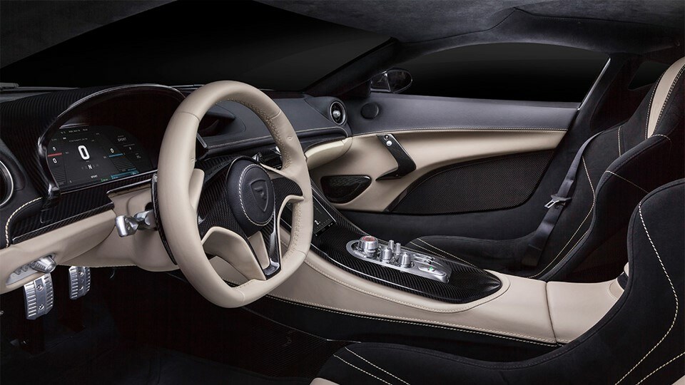 rimac concept one interier