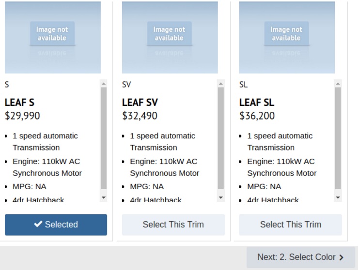 nissan leaf 2018 cena