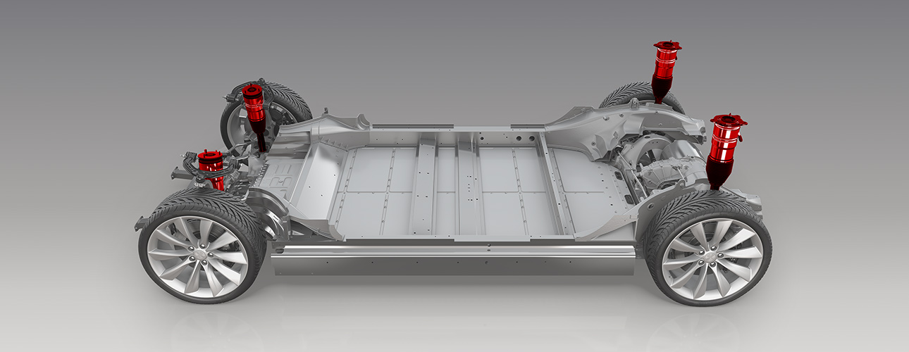 tesla model 3 smart air suspension