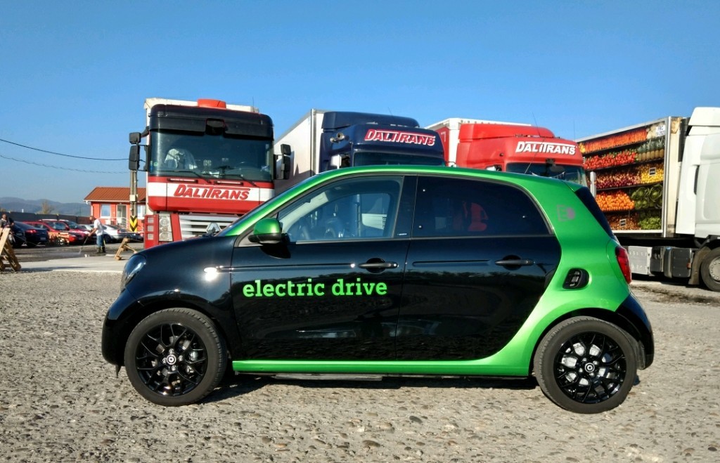 smart forfour electric drive