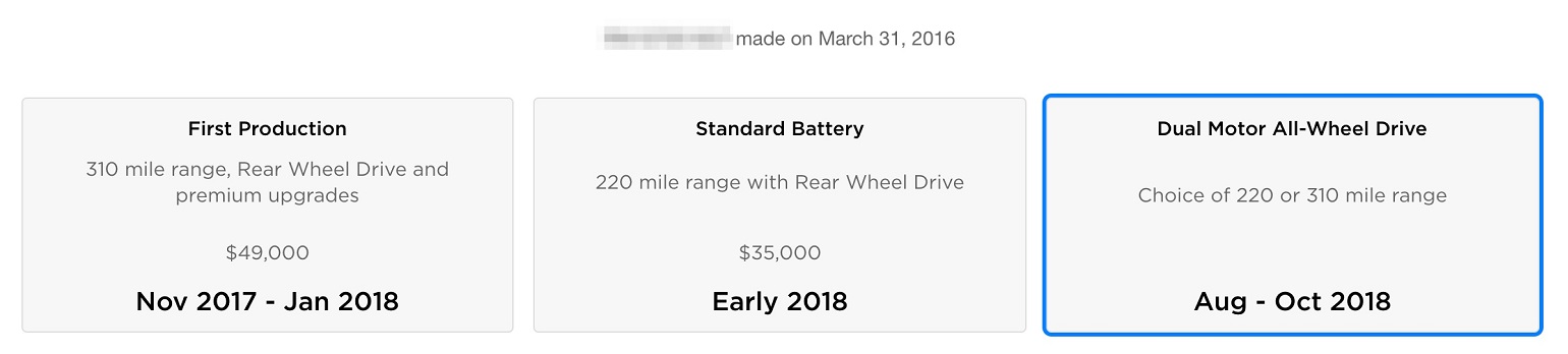 tesla model 3 dorucenie aktualizacia