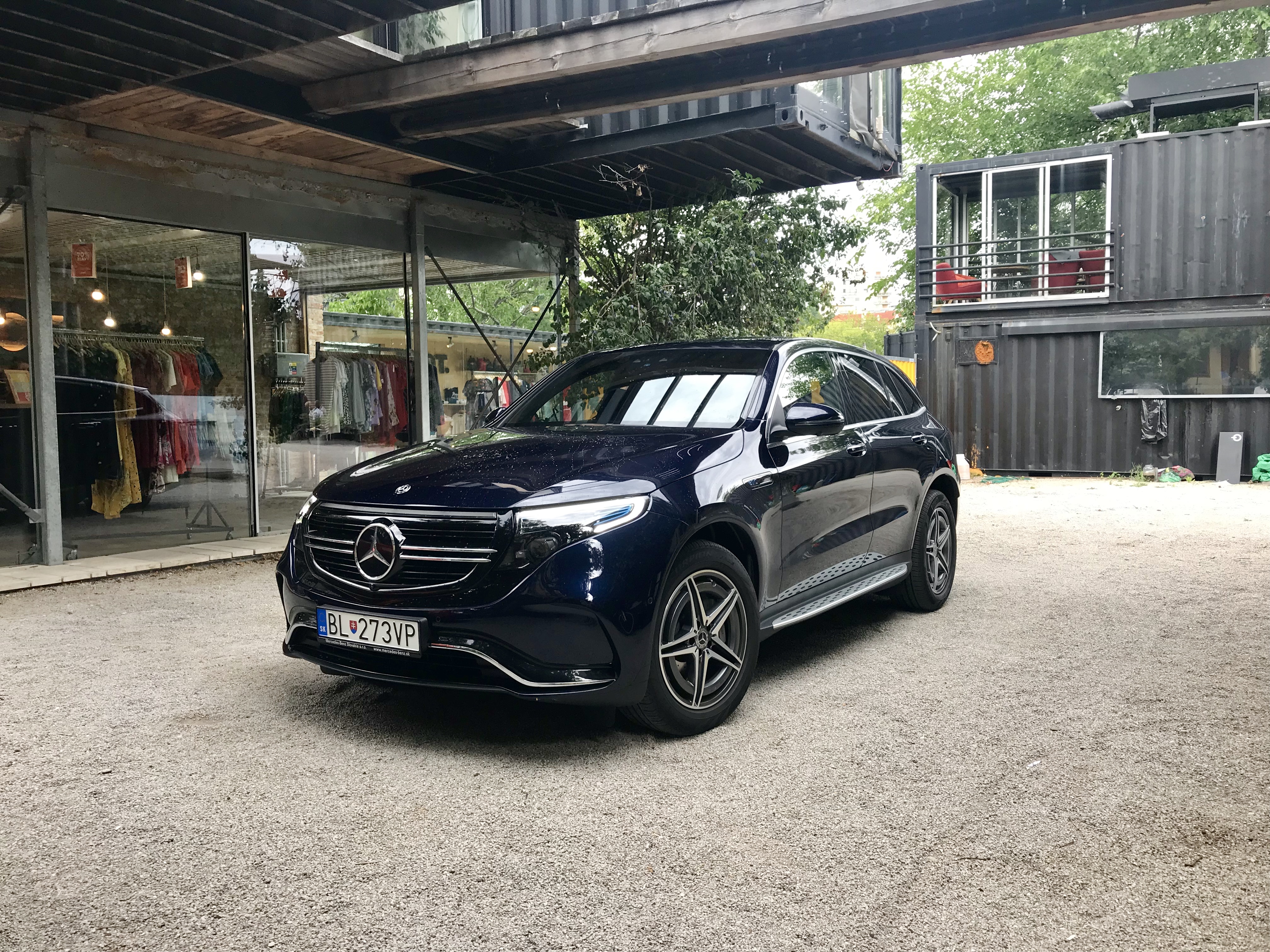 MercedesBenz EQC prekvapil. Prešli sme z Bratislavy do