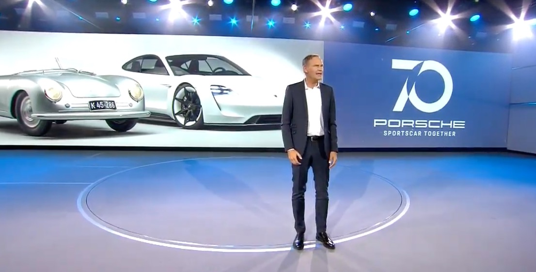 Porsche Taycan predstavenie