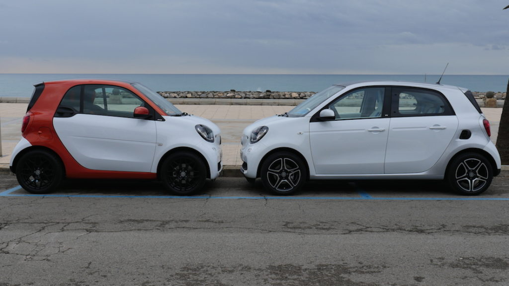 smart fortwo forfour