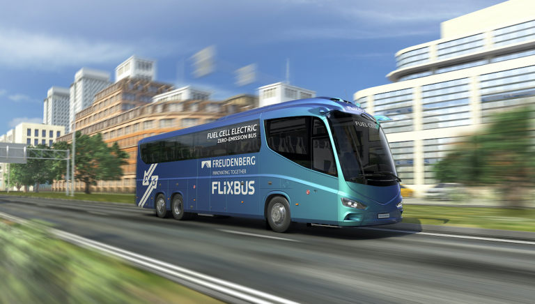 Vodíkový elektrobus FlixBus