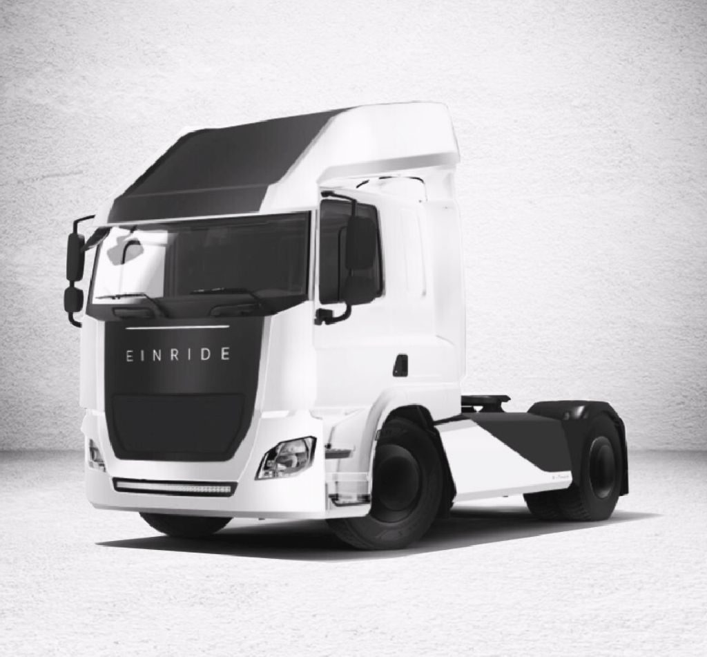 Einride elektrický autonómny ťahač