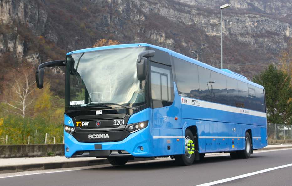 Diaľkový autobus Scania Interlink LD LNG