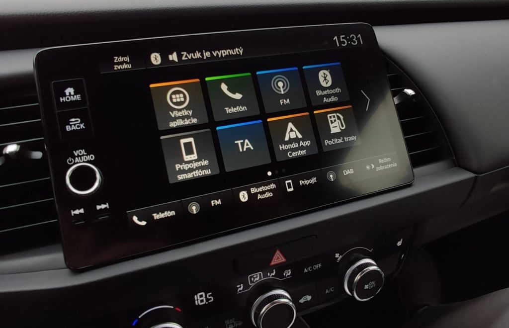 honda jazz Android auto