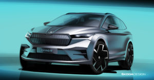 škoda enyaq iv exteriér