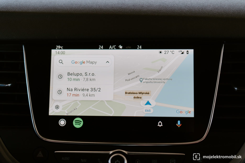 android auto plug-in hybrid