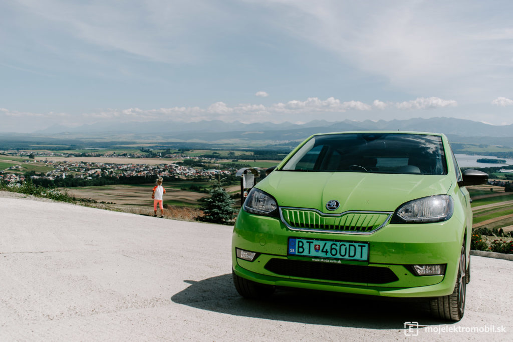 cestovanie so skoda citigoe elektromobilom