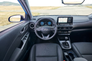 Hyundai KONA interiér