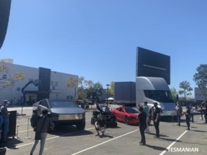 Battery Day: Tesla Cybetruck, štvorkolka, Roadster, Semi (Foto: Marco Carini/Electrek)