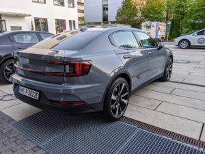 polestar 2 zadne svetla