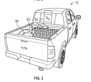 Patent Ford F150 Electric (Zdroj: USPTO)