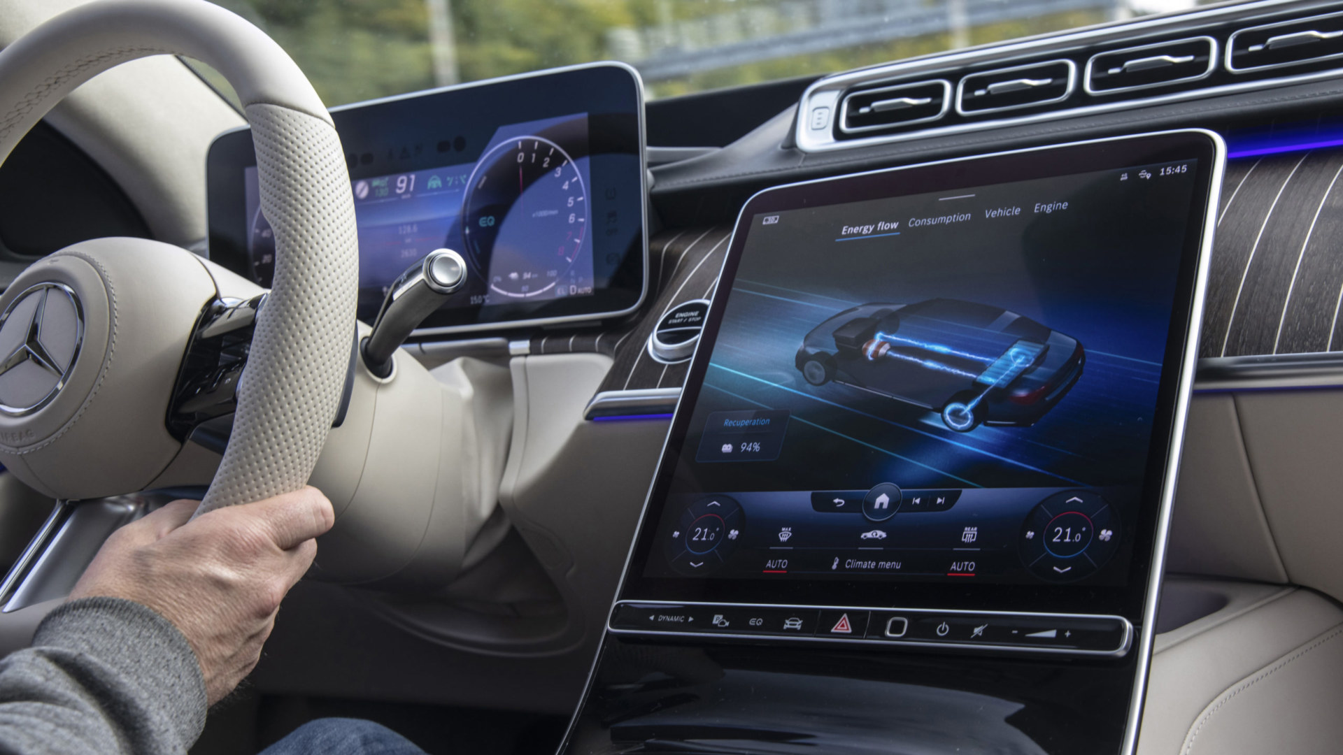 Mercedes-Benz S plug-in hybrid phev dc