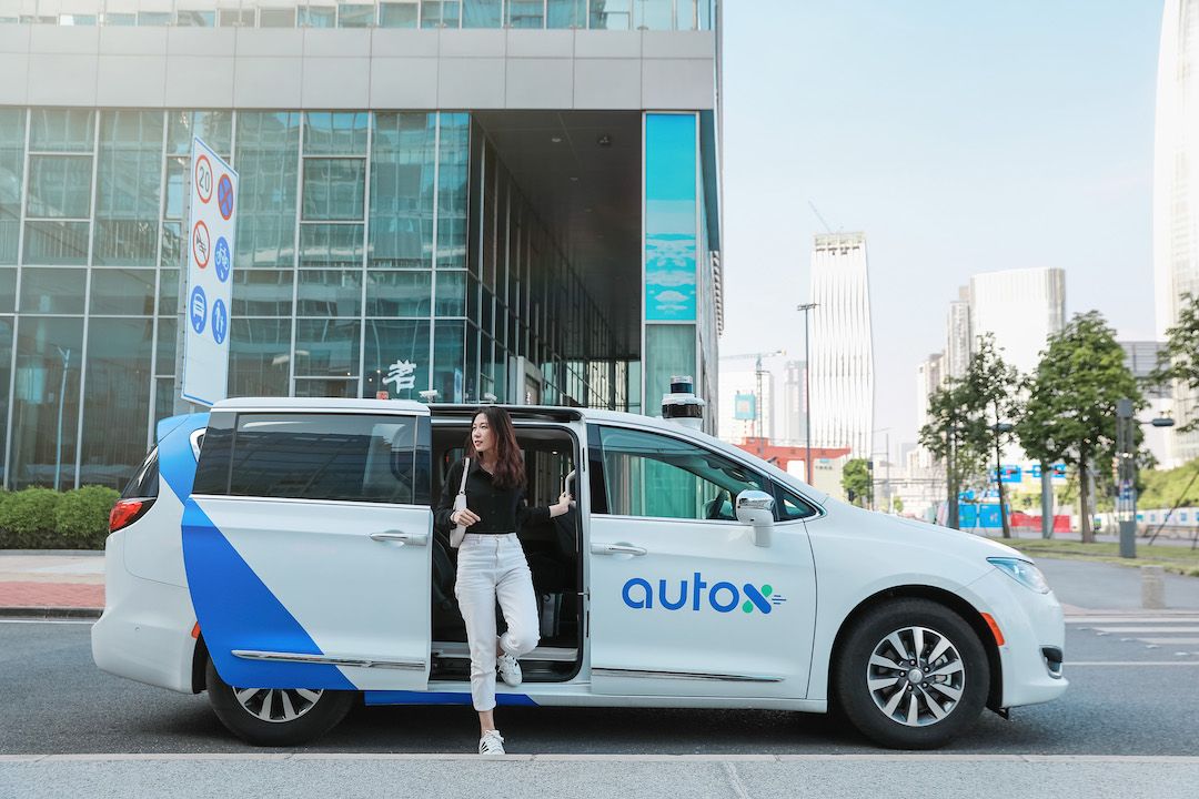 Mojelektromobil.sk - AutoX autonómne elektrické taxíky (Zdroj: AutoX)