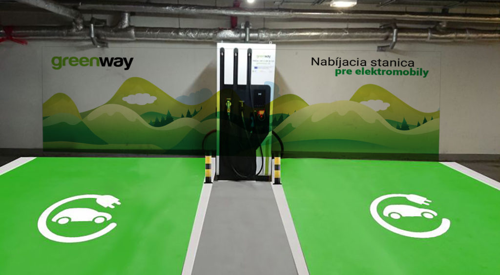 greenway nabíjacia infraštruktúra na slovensku