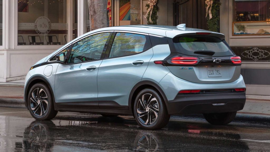 chevy chevrolet bolt ev facelift