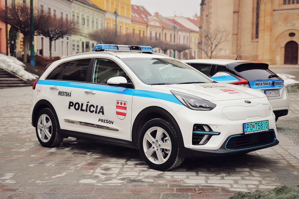 Mestská polícia mesta Prešov - elektromobil (Foto: Mesto Prešov)