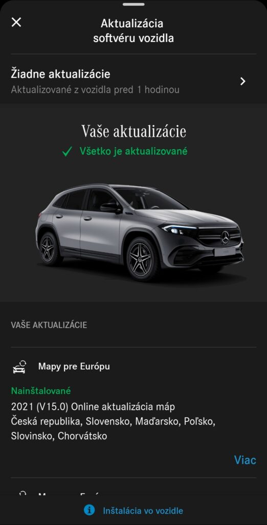 mercedes me aplikácia mobil android