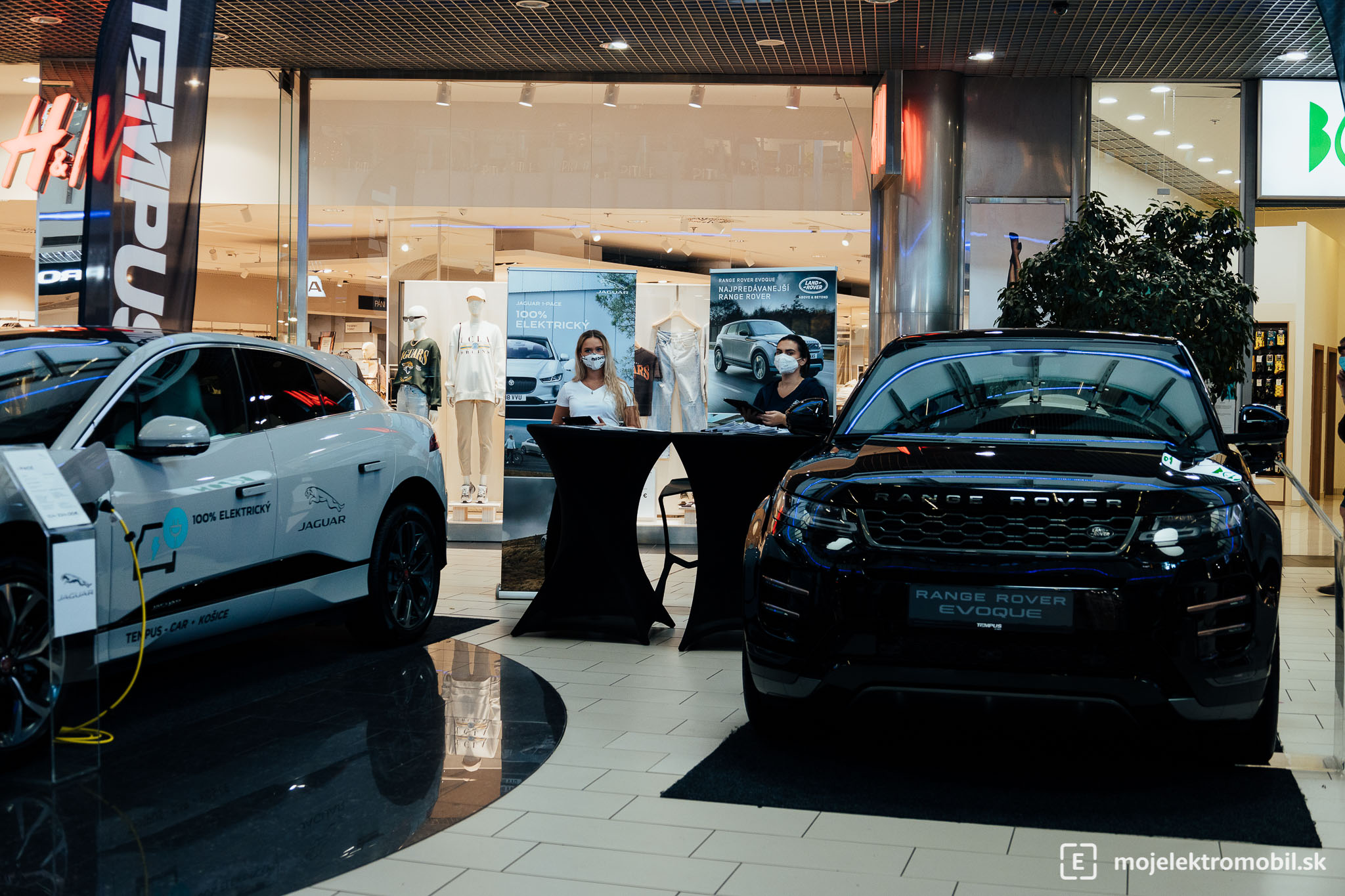 Jaguar Land Rover Salon elektromobilov 2021 Kosice