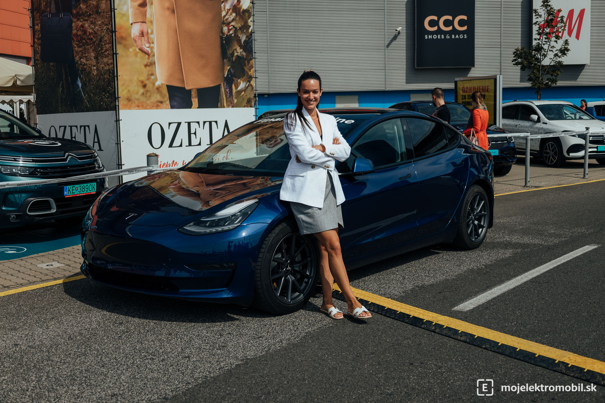 Tesla Salon elektromobilov 2021 Kosice
