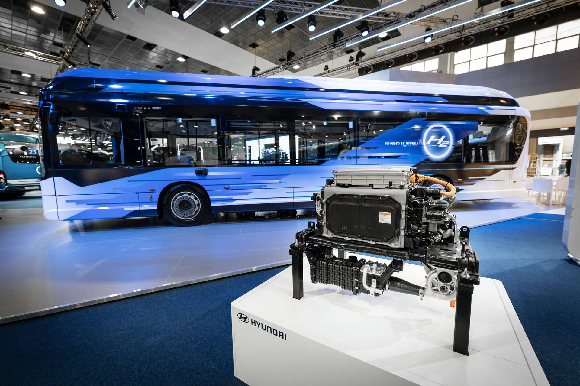 Le bus électrique E-WAY H2 combine électromobilité batterie et hydrogène