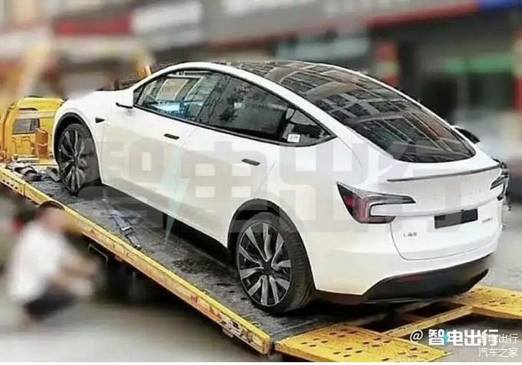 tesla model y facelift