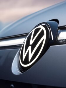 podsvietene logo volkswagen