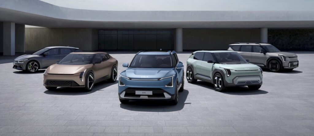 kia ev lineup