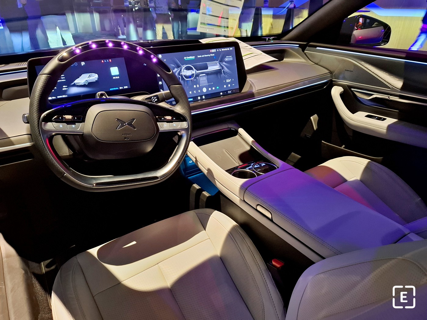Interiér Xpeng P7 interior 2025 europe