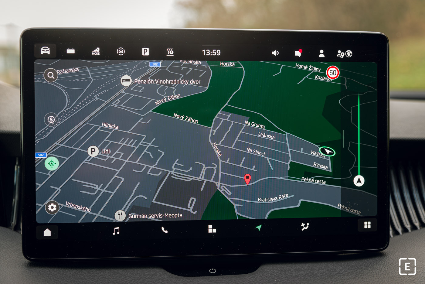 test skoda superb 4 navigace