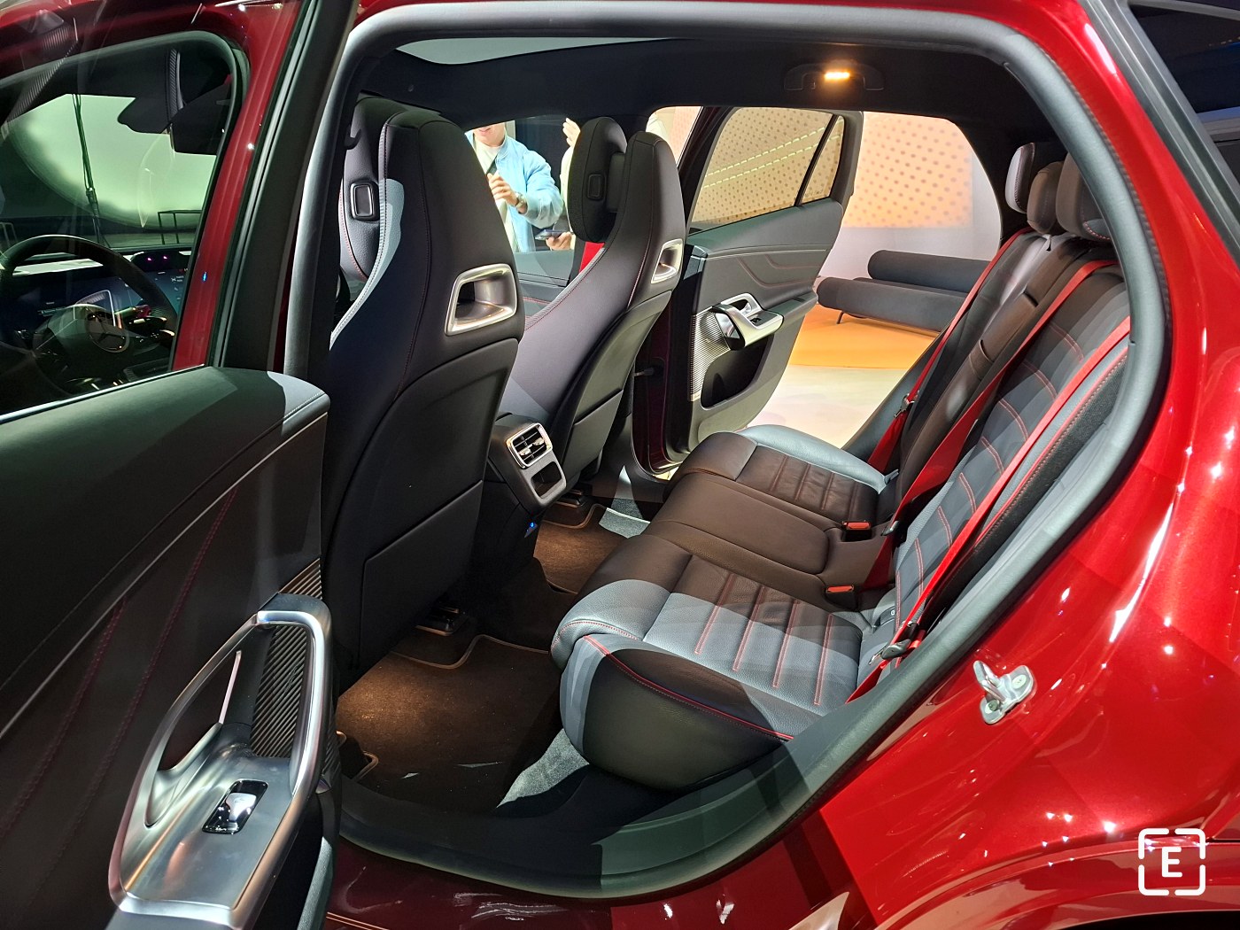 Mercedes-Benz GLC EQ interior rear legroom