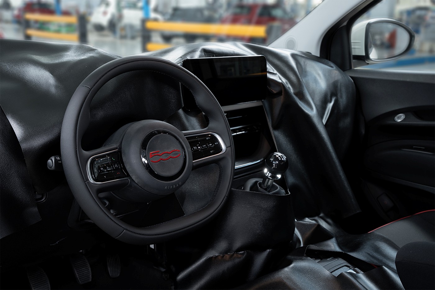 2025 fiat 500 hybrid 500e 2026 gazole interior