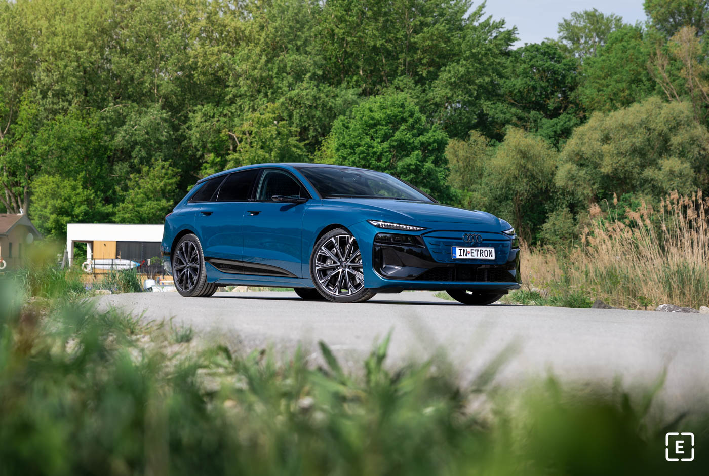 Test electric Audi A6 S6 Avant e-tron 2025 BEV