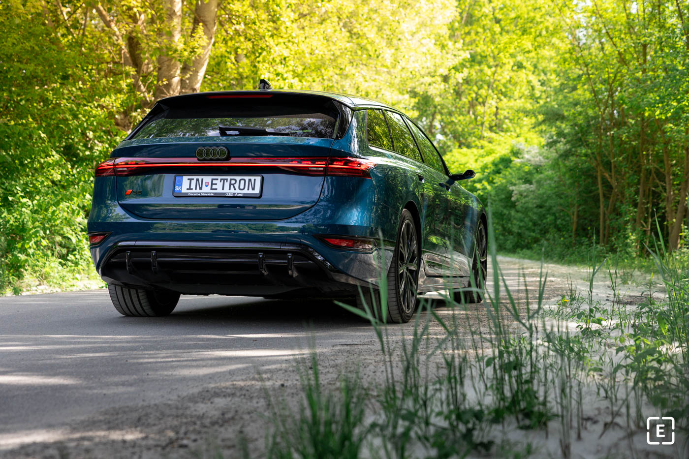 Test electric Audi A6 S6 Avant etron 2025 BEV