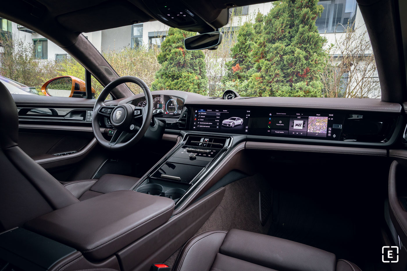 test Porsche Panamera Turbo S E-Hybrid 2025 interior