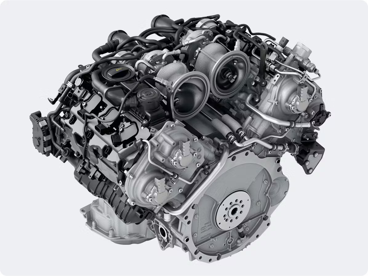 Motor 4,0 V8 2025 Porsche Panamera Turbo S E-Hybrid engine mk3