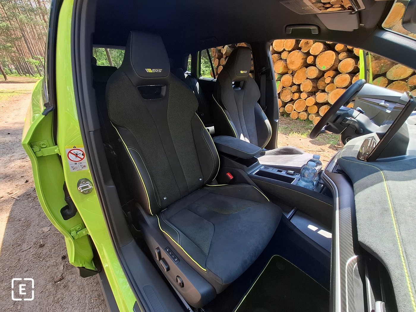 Interiér Škoda Elroq RS 2025