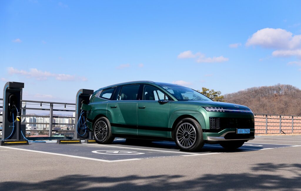 charging Hyundai Ioniq 9 kw