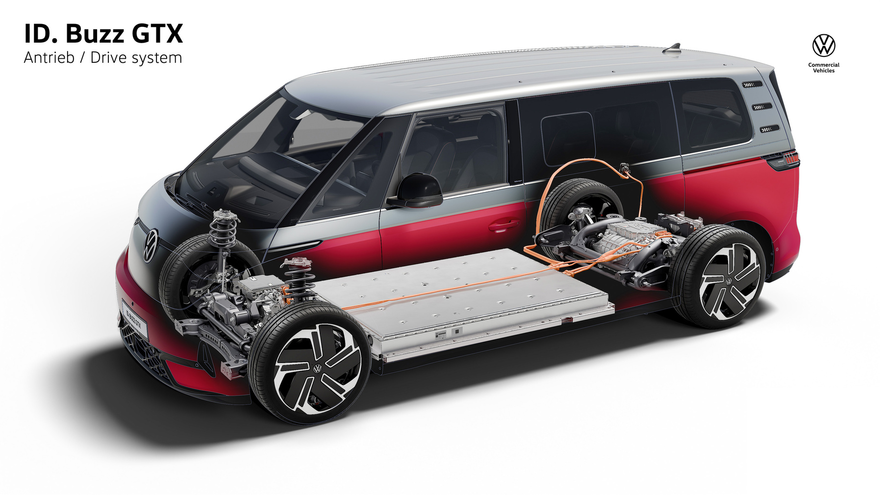 fahrwerk Volkswagen ID. Buzz GTX antrieb awd