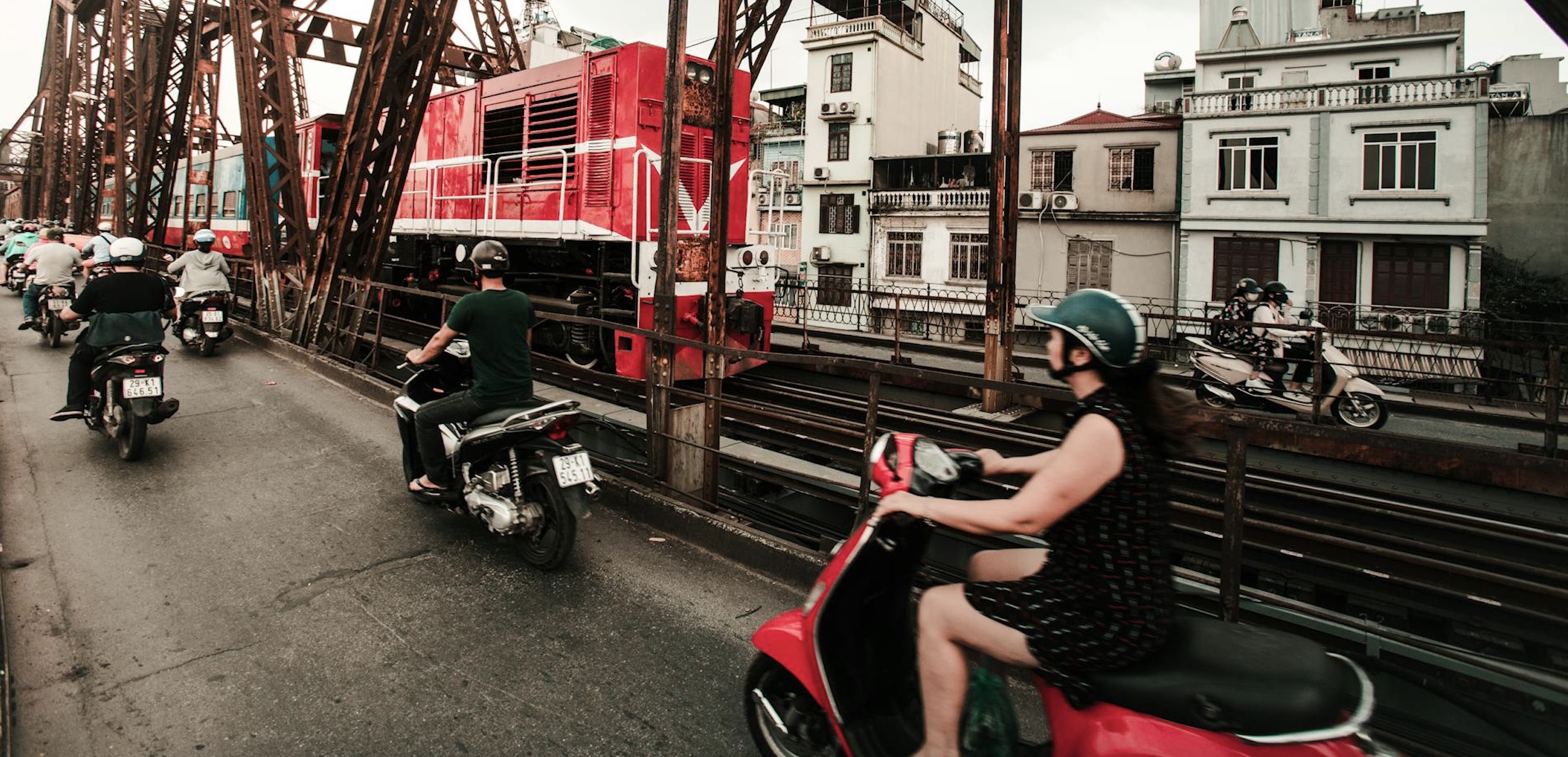 Hanoi motocykle