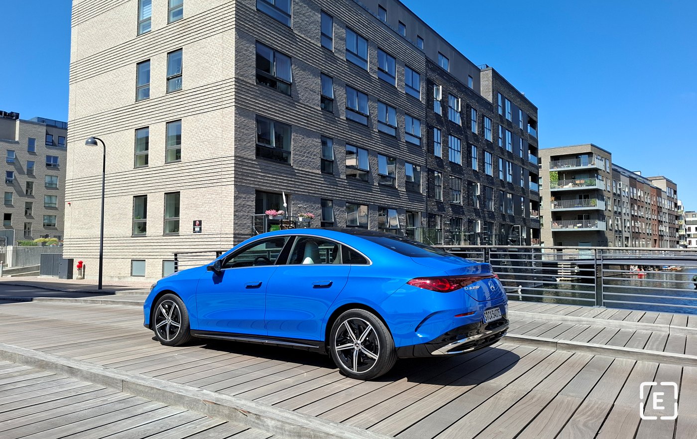 Mercedes-Benz CLA 250+ EQ AMG Line 2025 test copenhagen