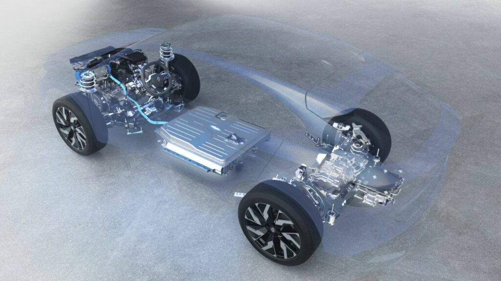Renault Rafale PHEV Platforma