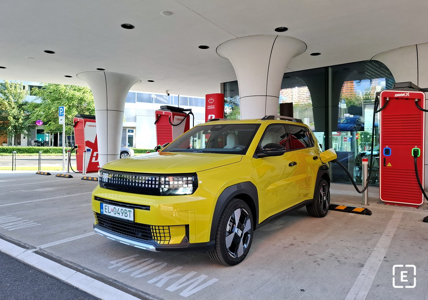Fiat Grande Panda dc ultra fast charging ufc